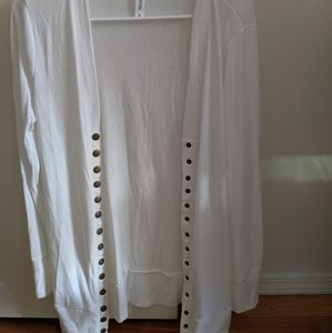 Women's snap cardigan